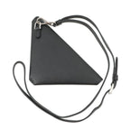 Prada Pouch Triangle Saffiano Leather Black — view 3