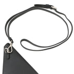 Prada Pouch Triangle Saffiano Leather Black — view 4