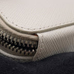 Prada Pouch Mini Triangle Logo Saffiano Pochette White — view 7