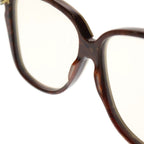 Gucci Butterfly Big Frame Sunglasses Beige — view 5