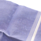 Hermes Relief Cotton Handkerchief Blue — view 5
