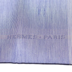 Hermes Relief Cotton Handkerchief Blue — view 4