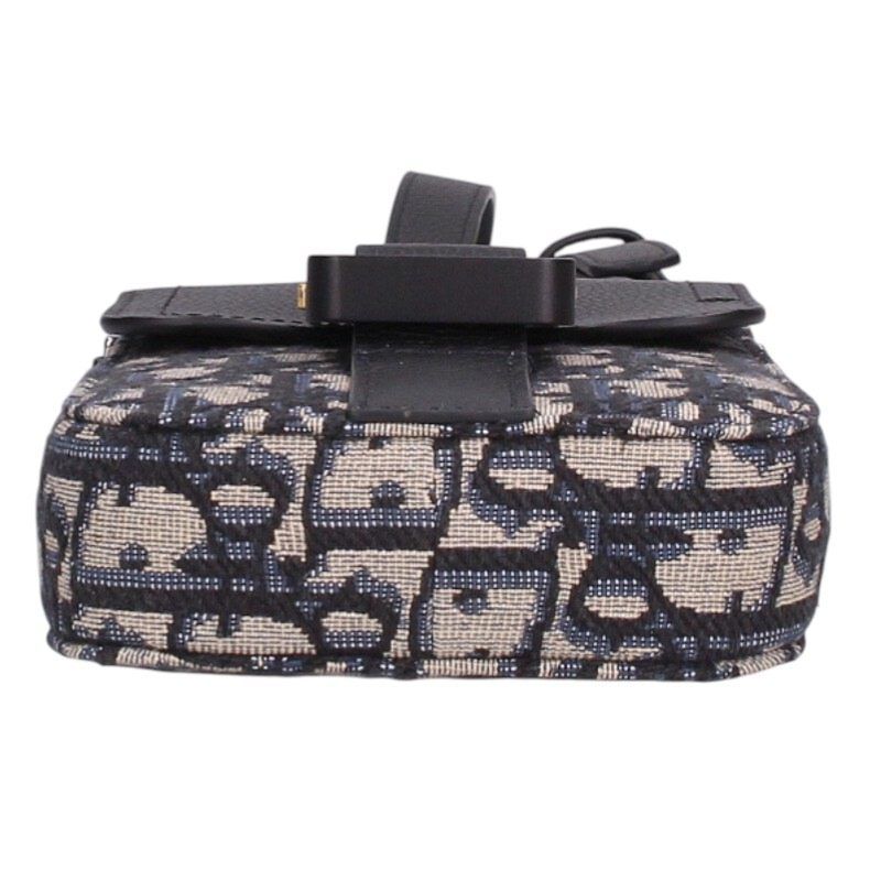 Dior Saddle Oblique Cubertical Pouch Shoulder Bag — view 4