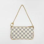 Louis Vuitton Pochette Mirror MM Damier Azur Pouch Mini Bag — view 2