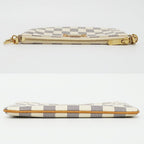 Louis Vuitton Pochette Mirror MM Damier Azur Pouch Mini Bag — view 3