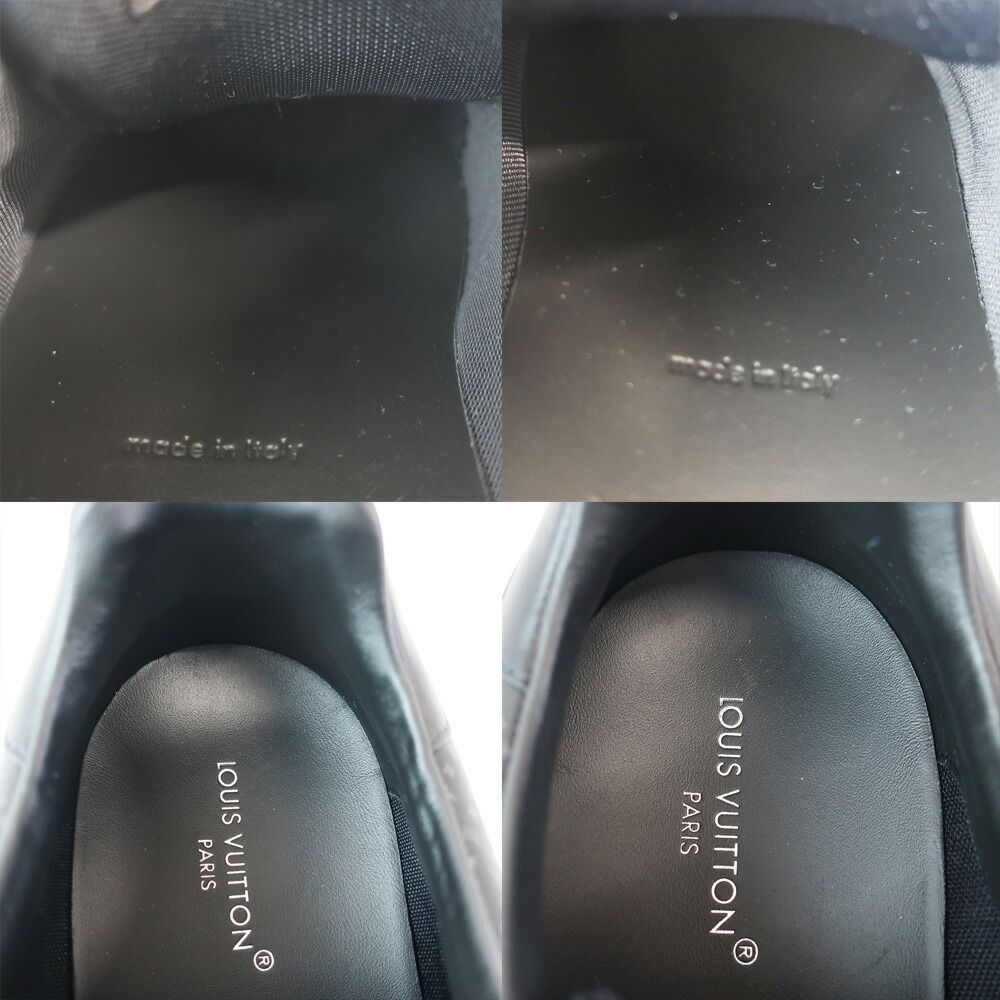 Louis Vuitton Beverly Hills Sneakers Micro Monogram Black — view 7