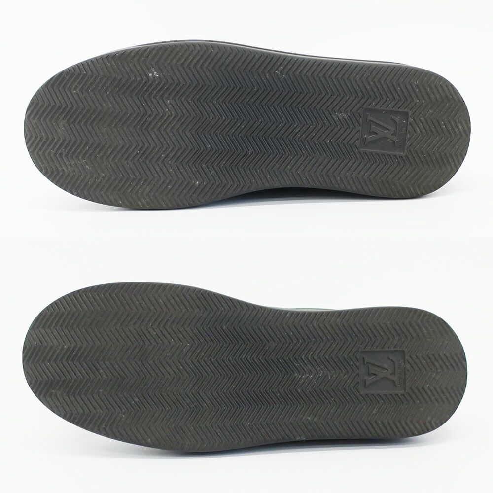 Louis Vuitton Beverly Hills Sneakers Micro Monogram Black — view 6