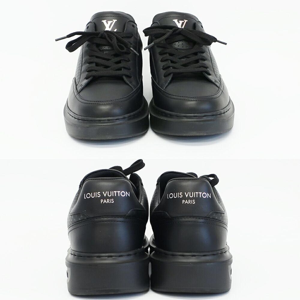Louis Vuitton Beverly Hills Sneakers Micro Monogram Black — view 5
