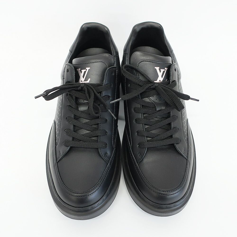 Louis Vuitton Beverly Hills Sneakers Micro Monogram Black — view 4
