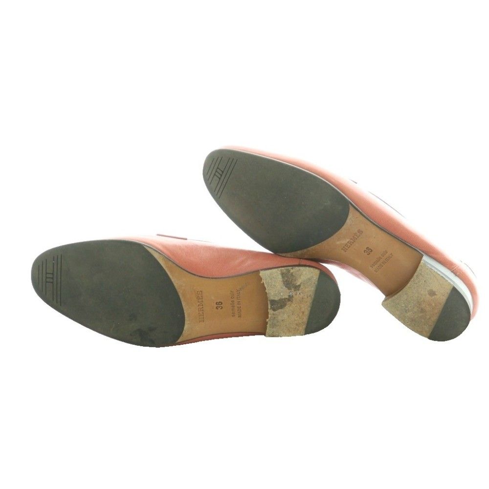 Hermes Moccasins Paris Constance Loafers 36 Pink SS OS — view 6