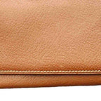 Hermes Leather Book Cover with Button Brown SS OS — view 9