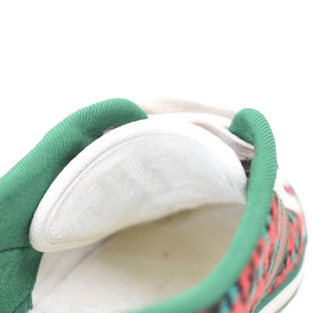 Gucci Tennis GG Logo Sherry Line Houndstooth Knit Canvas Low Cut Sneakers — view 7