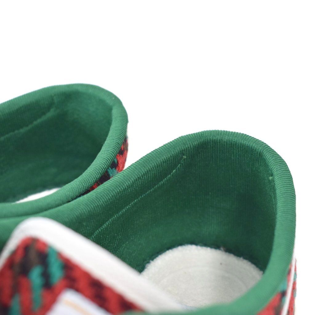 Gucci Tennis GG Logo Sherry Line Houndstooth Knit Canvas Low Cut Sneakers — view 8