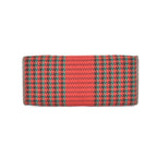 Gucci Interlocking Houndstooth Tweed Tote Shoulder Bag Red — view 3