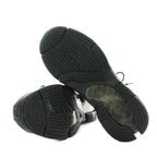 Fendi Faster Trainers Sneakers Leather Mesh Low Cut FF Logo 7 — view 6