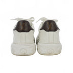 Louis Vuitton Time Out Line Monogram Sneakers Shoes 35.5 White — view 6