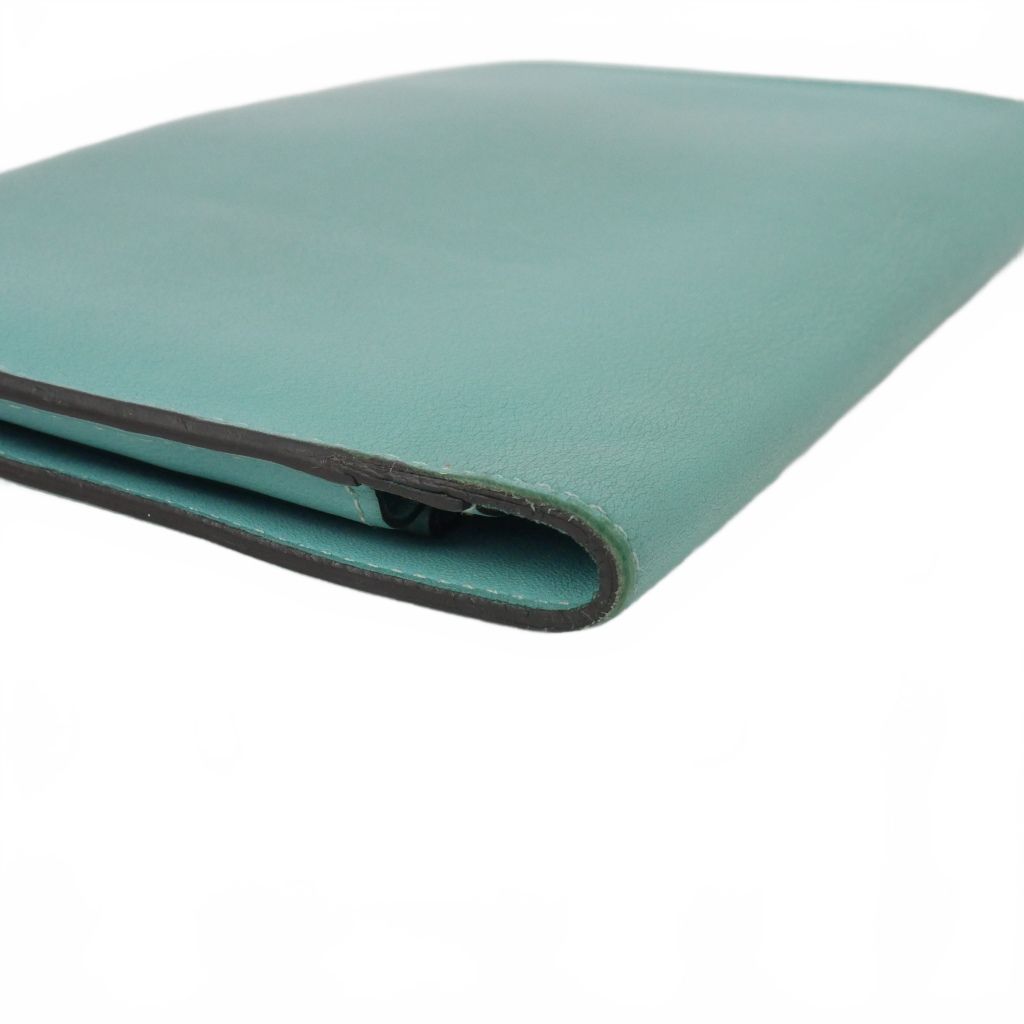 Hermes Dogon GM Wallet Veau Swift Blue Paon — view 4
