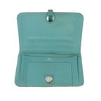 Hermes Dogon GM Wallet Veau Swift Blue Paon — view 6