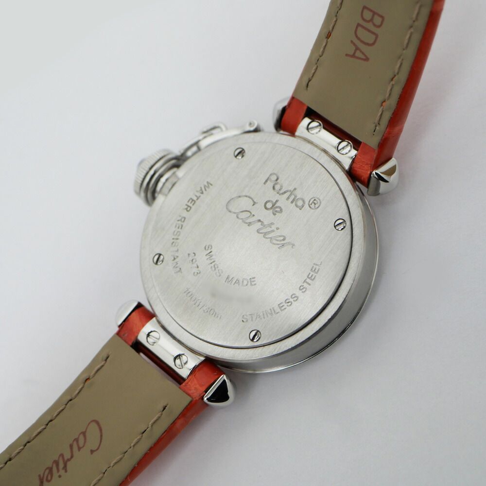 Cartier Miss Pasha Silver Dial SS Quartz Watch Polished — view 4