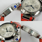 Cartier Miss Pasha Silver Dial SS Quartz Watch Polished — view 7