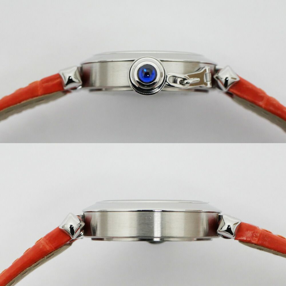 Cartier Miss Pasha Silver Dial SS Quartz Watch Polished — view 5