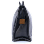 Hermes Fourre Tout Canvas Clutch Gray — view 3