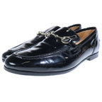 Gucci Horsebit Enamel Coin Loafer Black — view 2