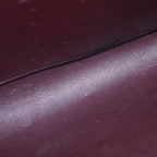 Louis Vuitton Taiga Baikal Grizzly Gold Leather Clutch Brown — view 4