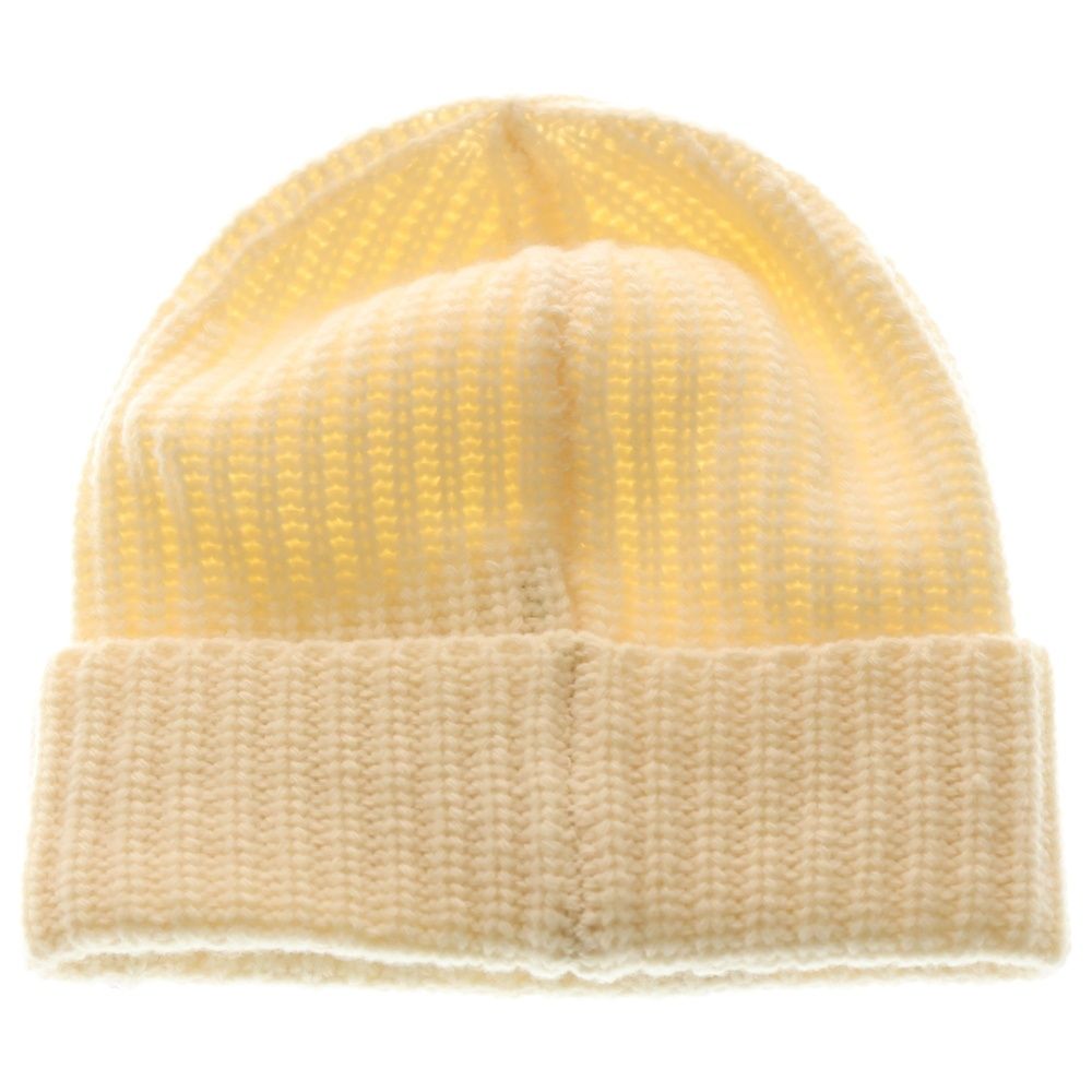 Fendi Front Logo Knit Cap Ivory — view 2