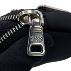 Prada Shoulder Pouch Triangle Logo Tessuto Pocket Nylon Black — view 7