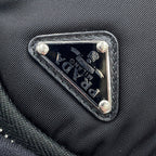 Prada Shoulder Pouch Triangle Logo Tessuto Pocket Nylon Black — view 6