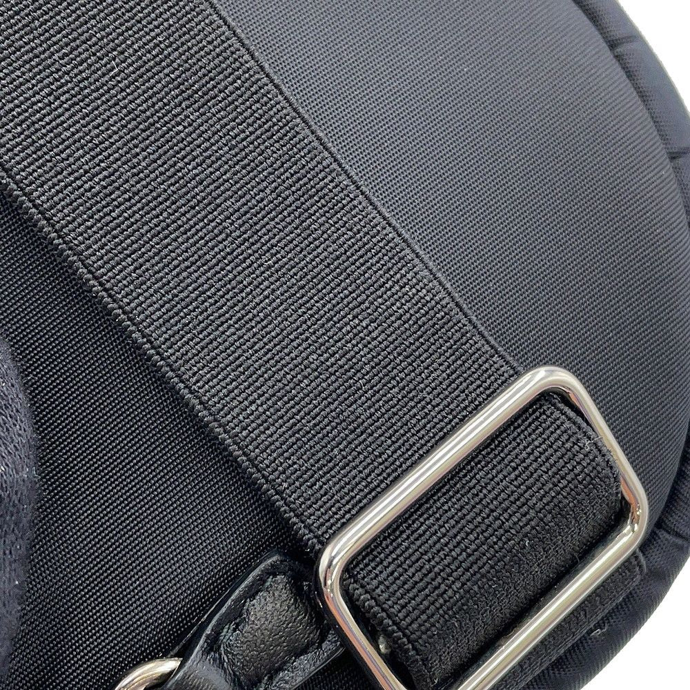 Prada Shoulder Pouch Triangle Logo Tessuto Pocket Nylon Black — view 9