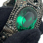 Gucci Bracelet Interlocking Flower Bangle 17 Stone Cat Head — view 6