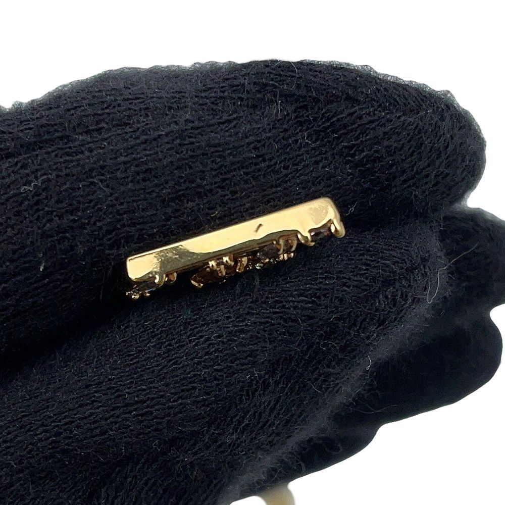 Louis Vuitton Bracelet LV Metal Strass Dore — view 8