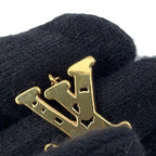 Louis Vuitton Bracelet LV Metal Strass Dore — view 7