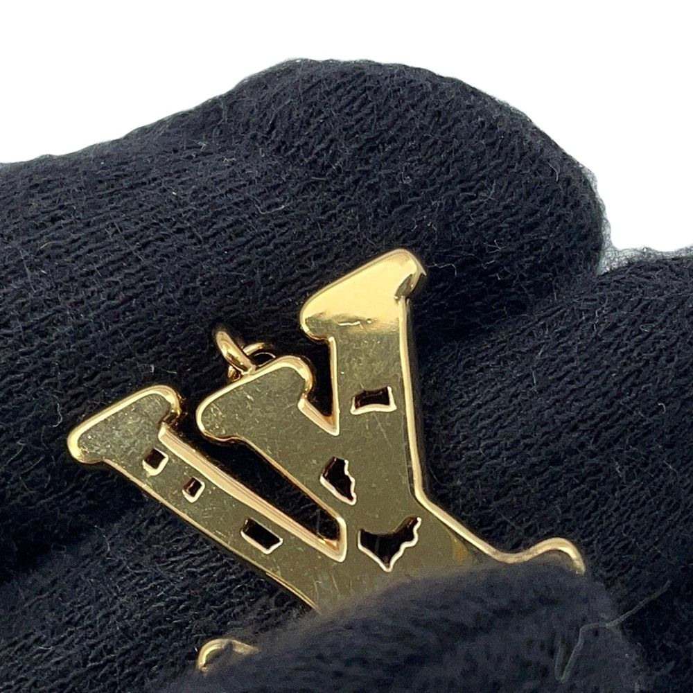 Louis Vuitton Bracelet LV Metal Strass Dore — view 7