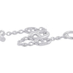 Hermes Bracelet Chaine D'ancre Farandole Silver XS — view 2