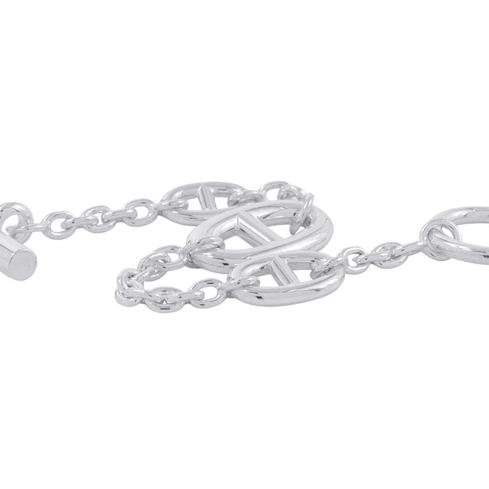 Hermes Bracelet Chaine D'ancre Farandole Silver XS — view 2