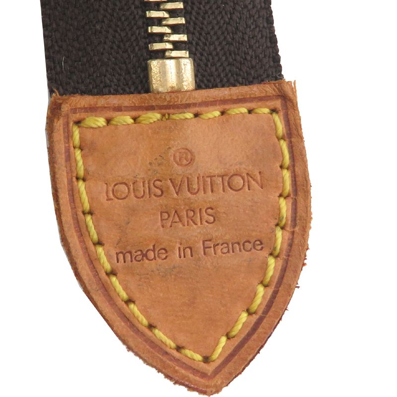 Louis Vuitton Pouch Leather Brown — view 6