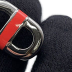 Hermes Ring Maillon Orange Field Silver