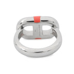 Hermes Ring Maillon Orange Field Silver