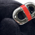Hermes Ring Maillon Orange Field Silver
