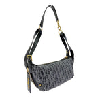 Dior Denim Oblique Black Jacquard D-journey Bag Small — view 3
