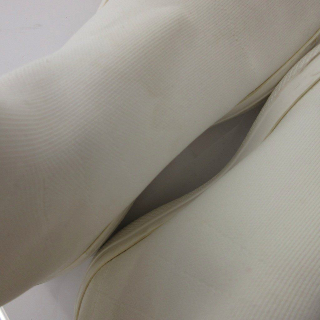Prada Socks Sneakers Shoes High Cut Logo 36.5 White — view 9
