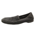 Bottega Veneta Loafers Flat Shoes Intrecciato Leather 37 Black — view 2