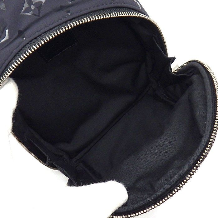 Louis Vuitton Backpack Palm Springs Mini Polar Night Monogram — view 5