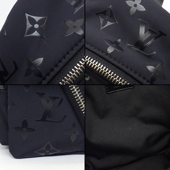 Louis Vuitton Backpack Palm Springs Mini Polar Night Monogram — view 9
