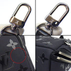 Louis Vuitton Backpack Palm Springs Mini Polar Night Monogram — view 8