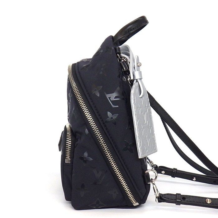 Louis Vuitton Backpack Palm Springs Mini Polar Night Monogram — view 3