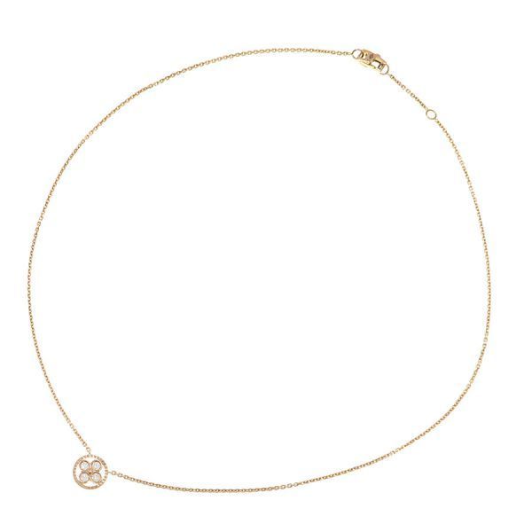 Louis Vuitton Pendentif Sun Blossom BB Diamond Necklace — view 4